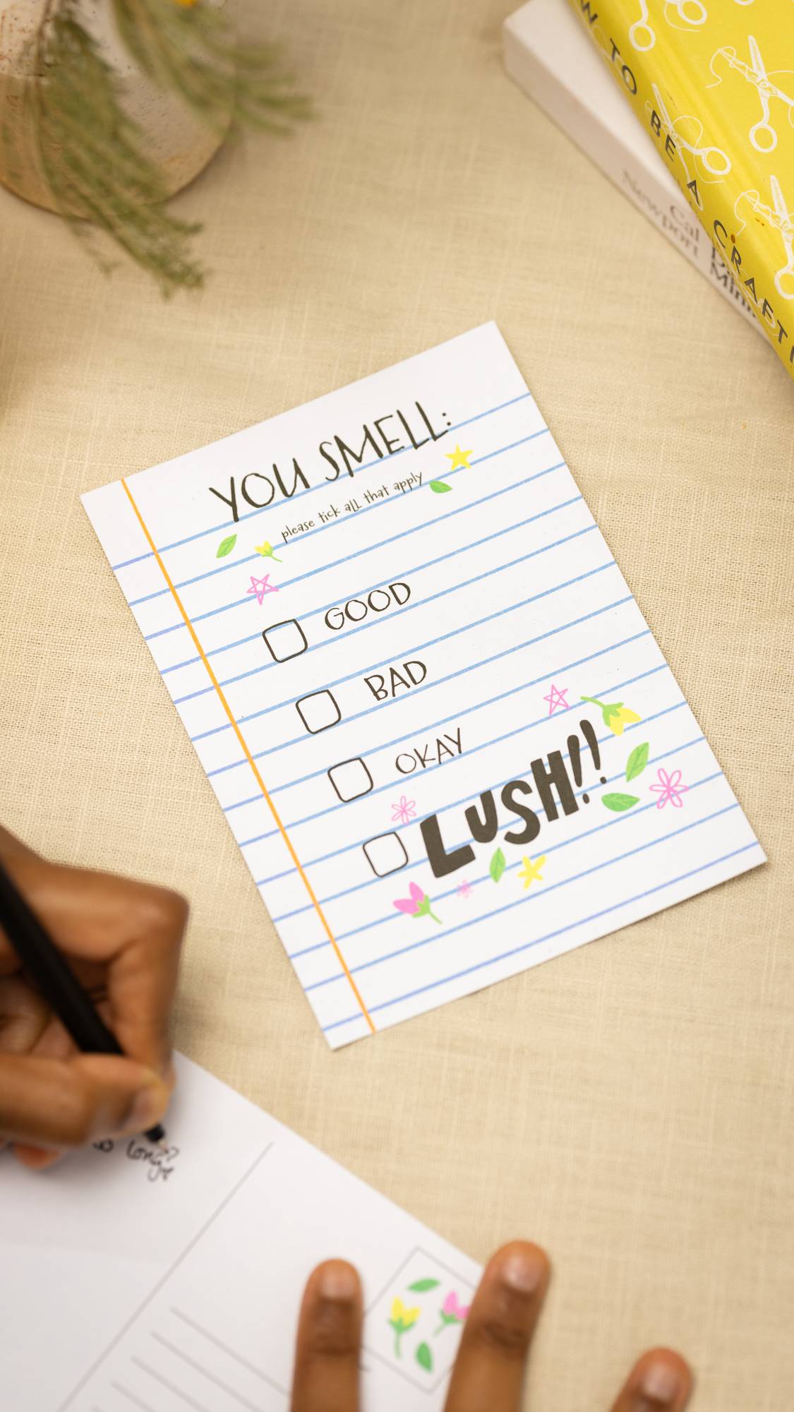 You Smell, Good, Bad, Okay or Lush!! - US 7441