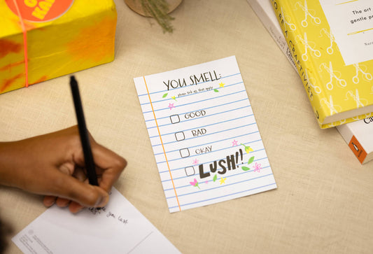 You Smell, Good, Bad, Okay or Lush!! - US 7441